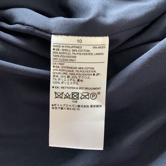 BOGO free.  Teal and black Banana Republic skirt. Tweed look. Mint condition - Picture 5 of 5